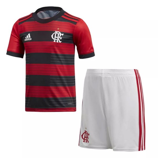 Maillot Football Flamengo Domicile Enfant 2018-19 Rouge